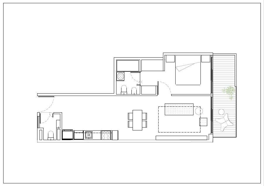 Eduardo Acevedo 240, 4°C  Preventa Exclusiva: 2 Ambientes con Diseño en Caballito.
