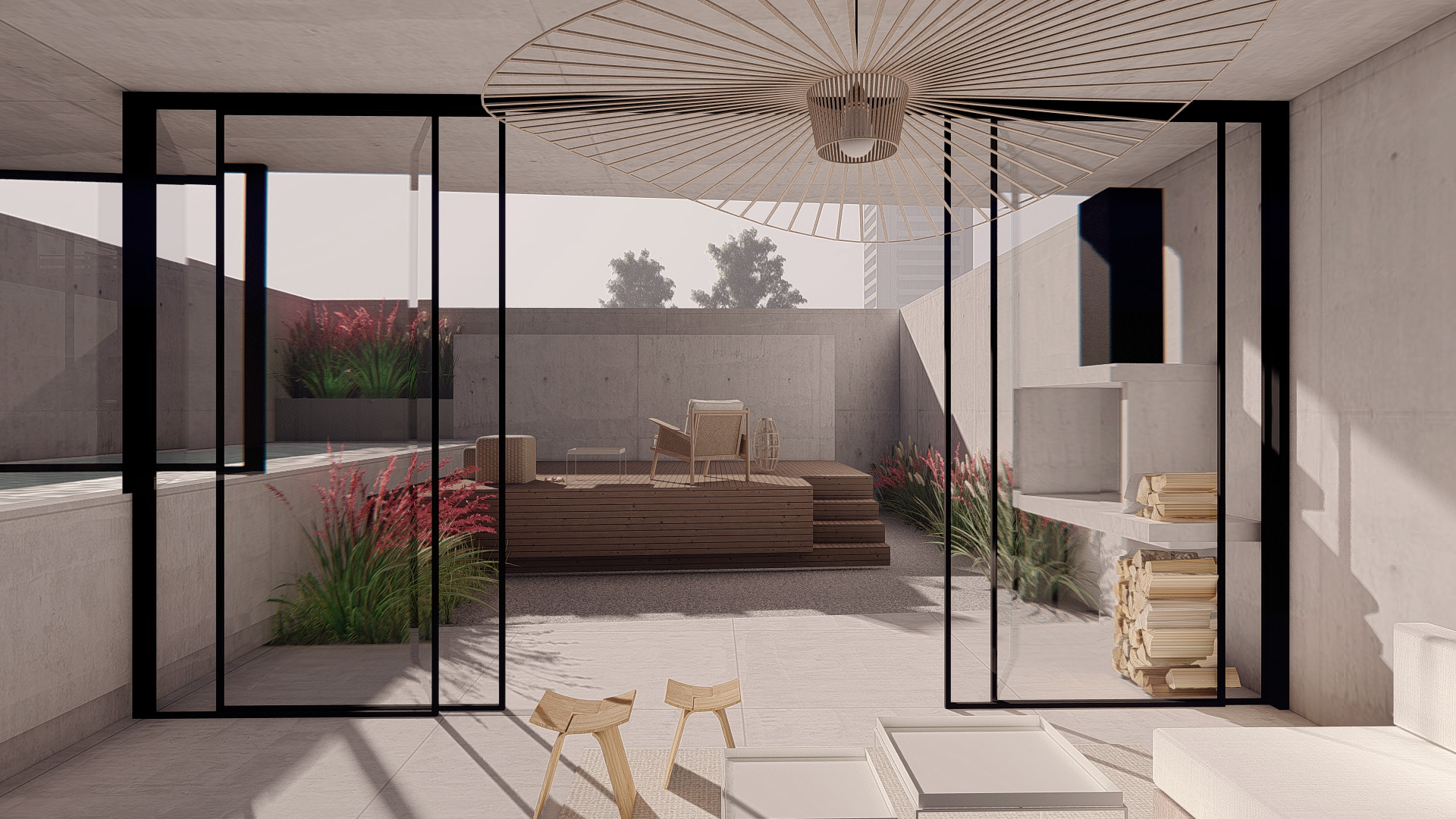 ARRIBEÑOS 3750, 5°A - 2 Ambientes con Balcón con parrilla y Full Amenities