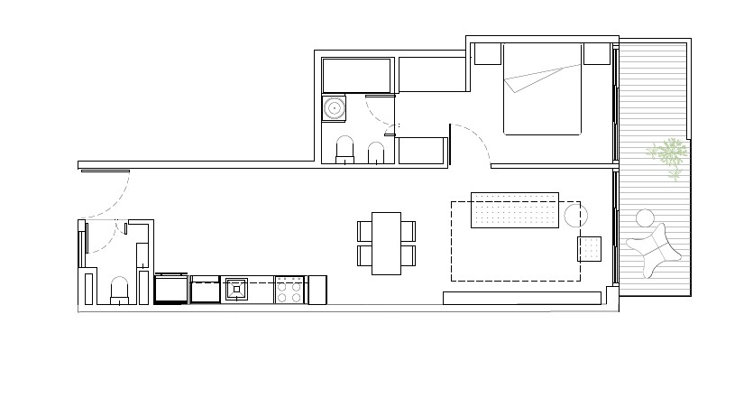 Eduardo Acevedo 240, 3°B  Preventa Exclusiva: 2 Ambientes con Diseño en Caballito.