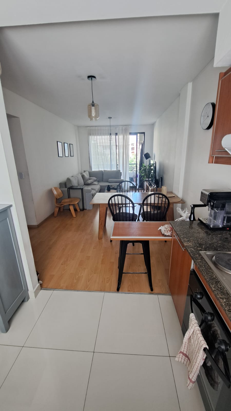 Av. Federico Lacroze N°3140,  3 ambientes Luminoso con balcón terraza y parrilla.